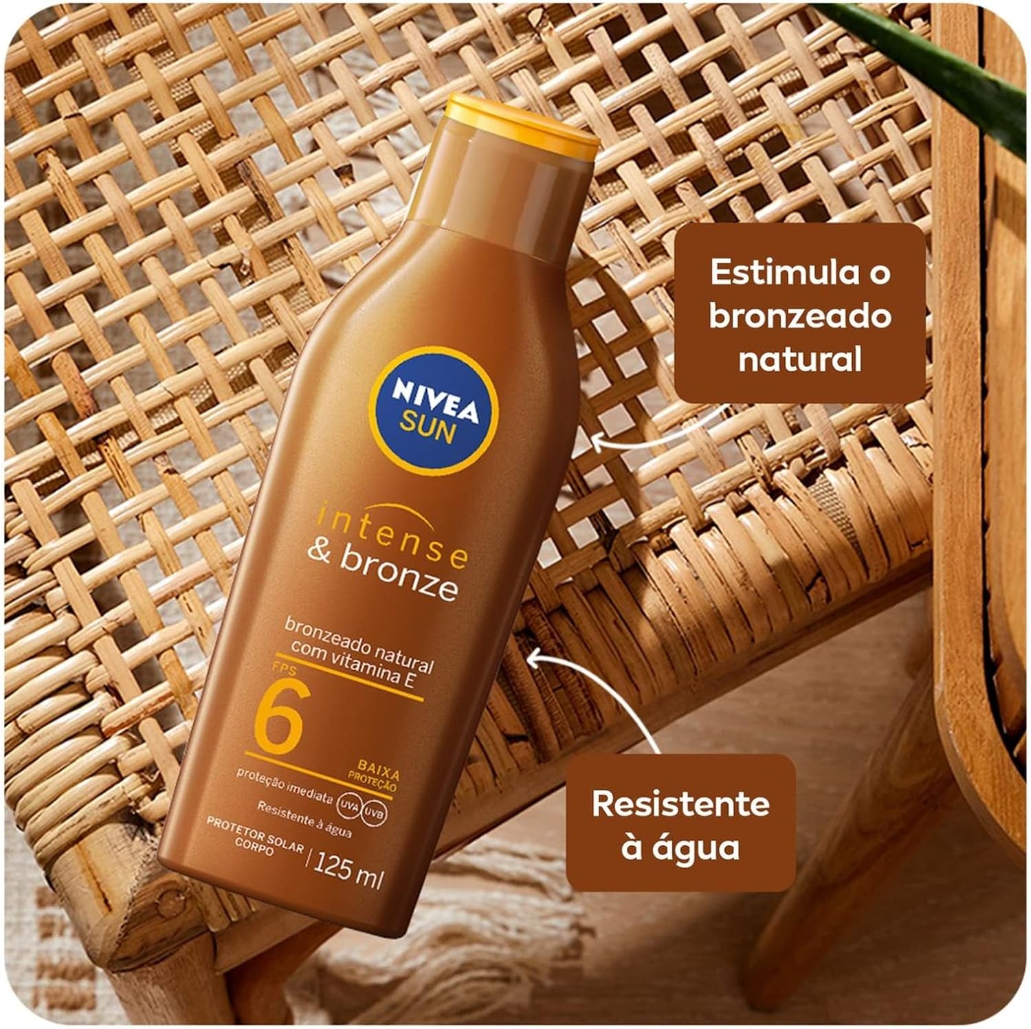 Loção Bronzeadora Intense & Bronze FPS 6 3