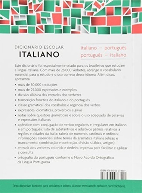 Michaelis Dicionário Escolar Italiano 2