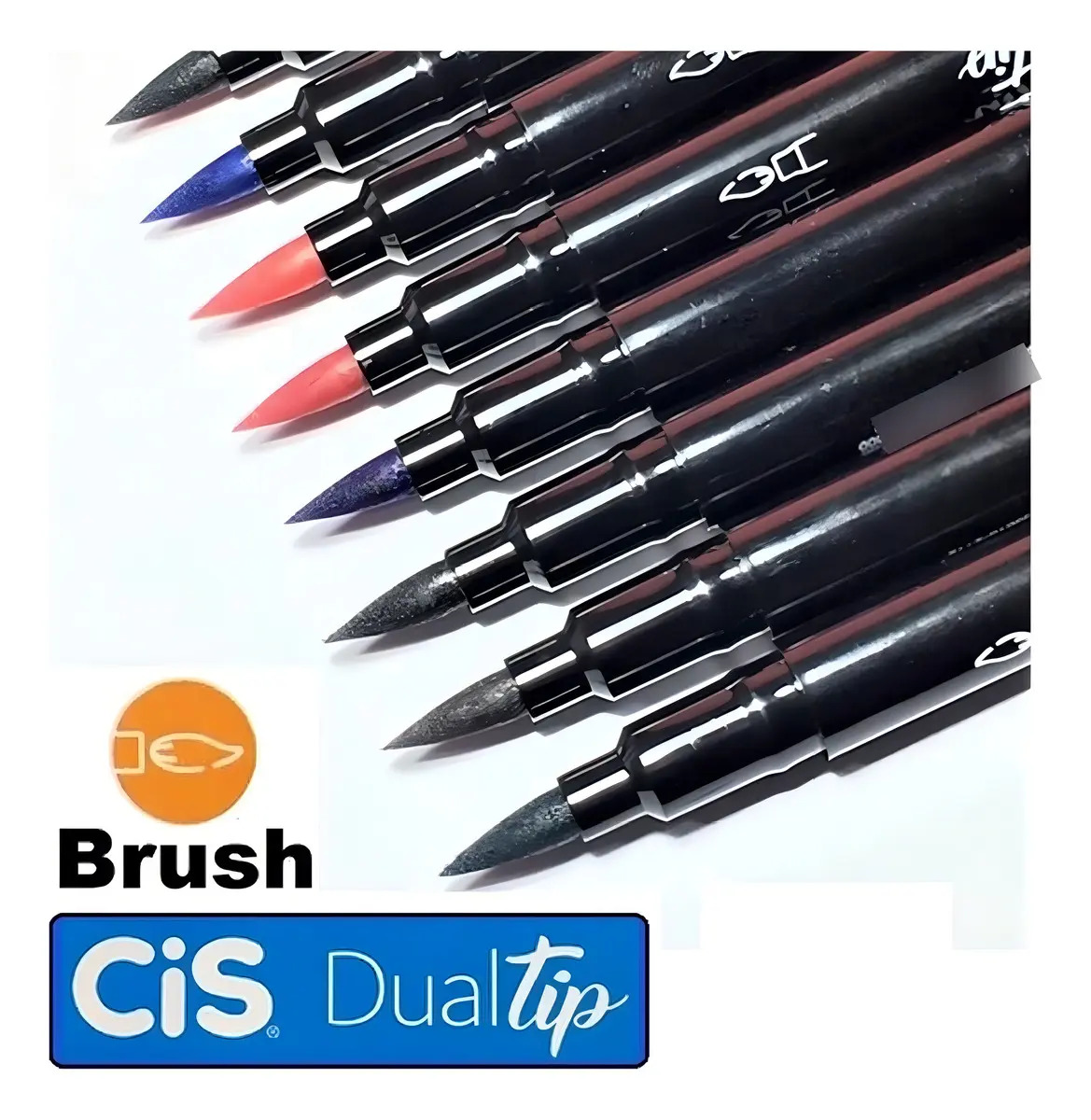 Brush Pen Dual Tip 3