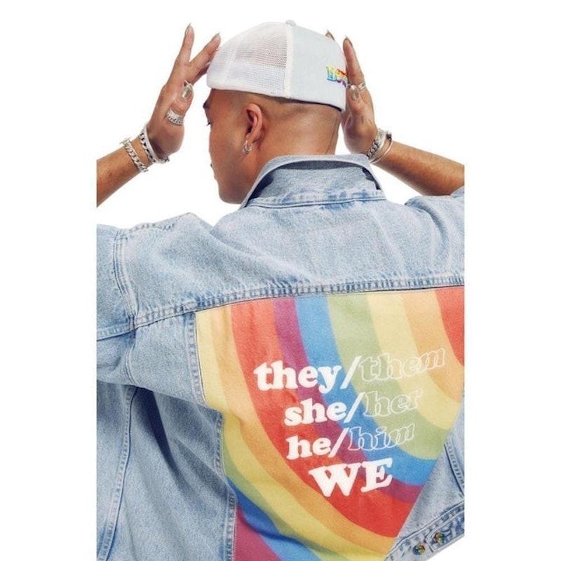 Jaqueta Jeans Levis Liberation Trucker Pride 3