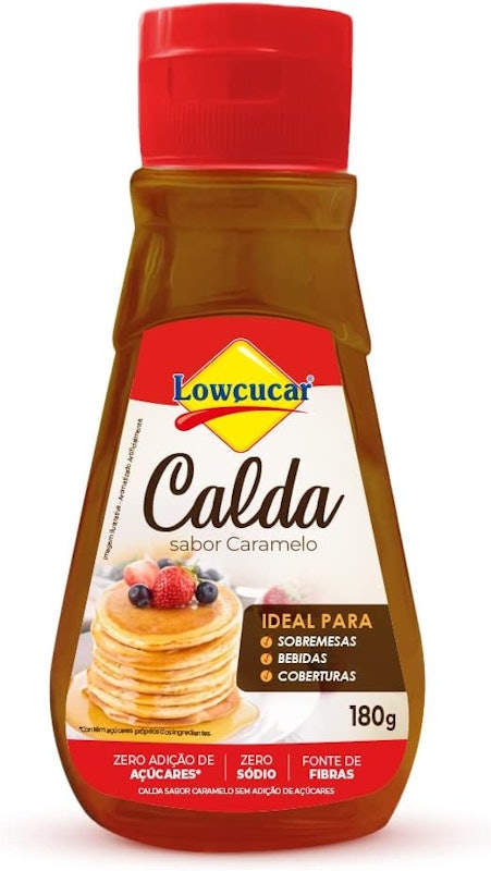 Calda Sabor Caramelo Zero Adição de Açúcares 1