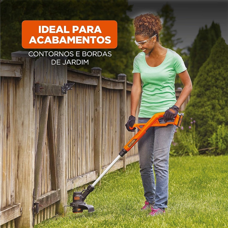 Aparador de Grama 10" sem Fio BLACK+DECKER 4
