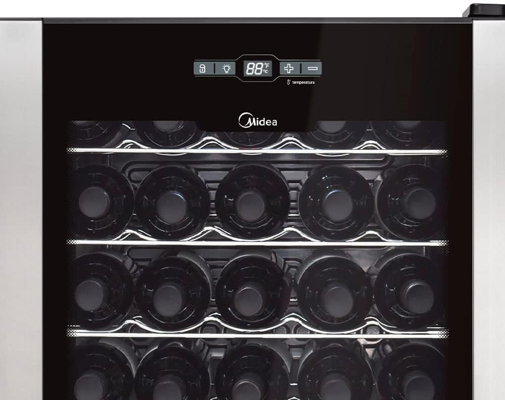 Adega Climatizada de Vinhos 24 Garrafas Midea 5