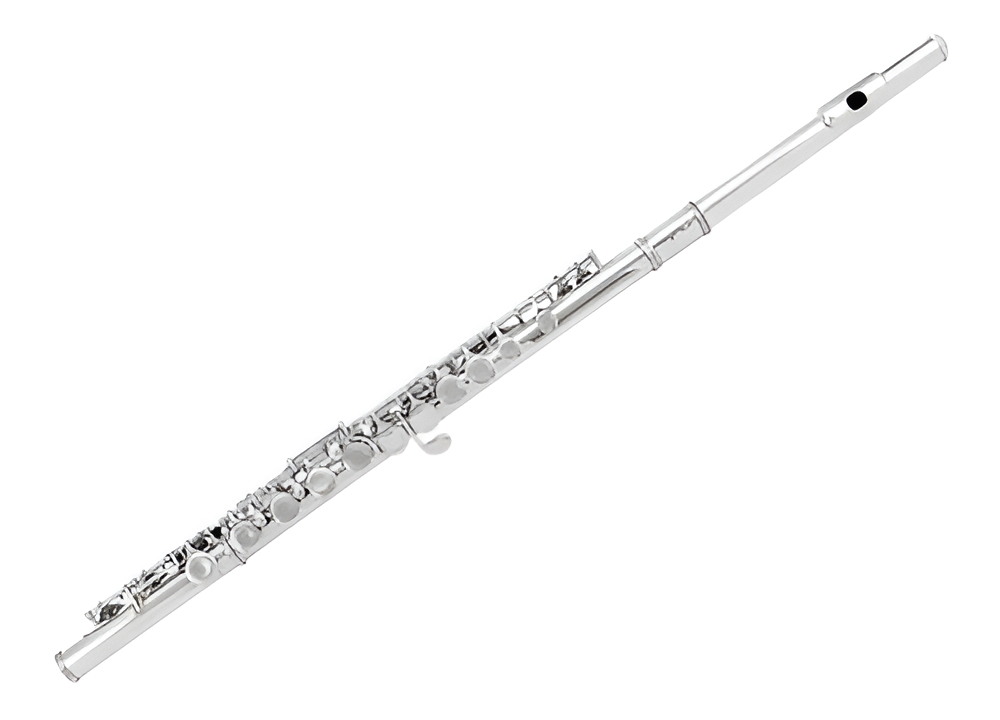Flauta Transversal C Harmonics HFL-5237S Prata 2
