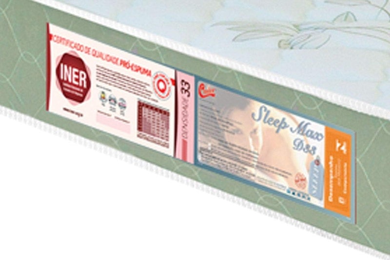 Colchão de Casal Castor Sleep Max D33 138x188x18cm 2