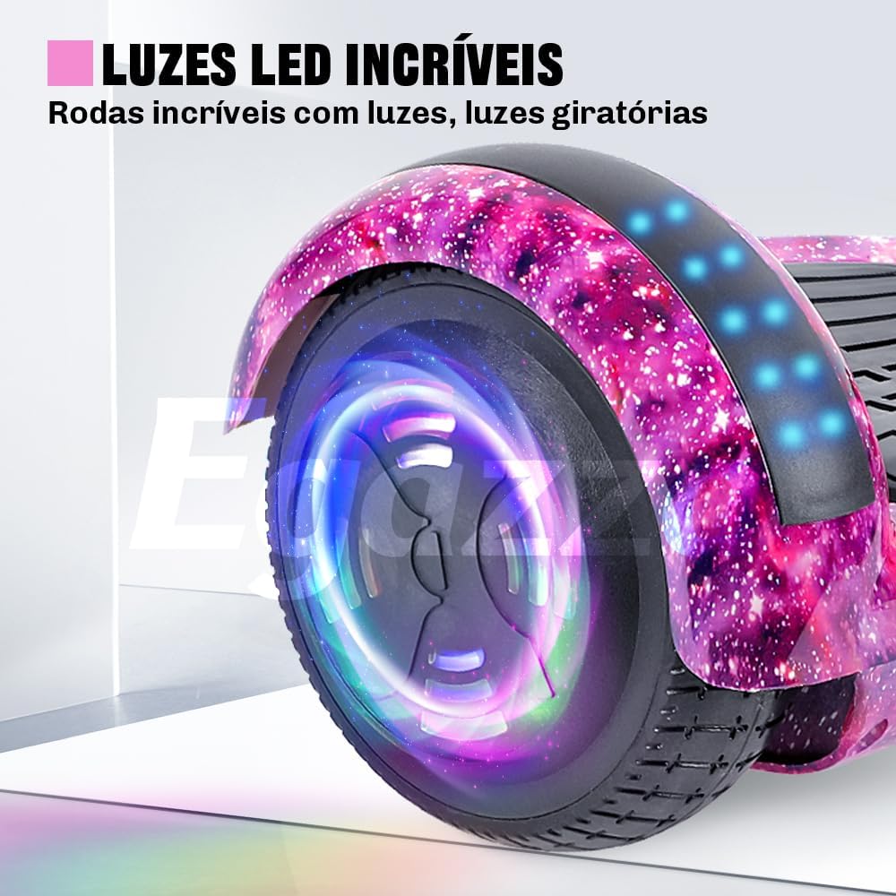 Hoverboard Elétrico com Bluetooth Egazza 4