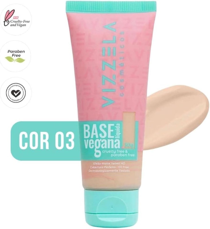 Base Líquida Matte - Vizzela 2