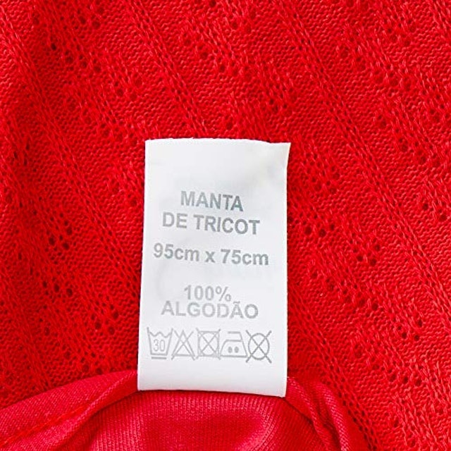 Manta Tricot Mami Com Forro de Malha 95 x 75 cm 2