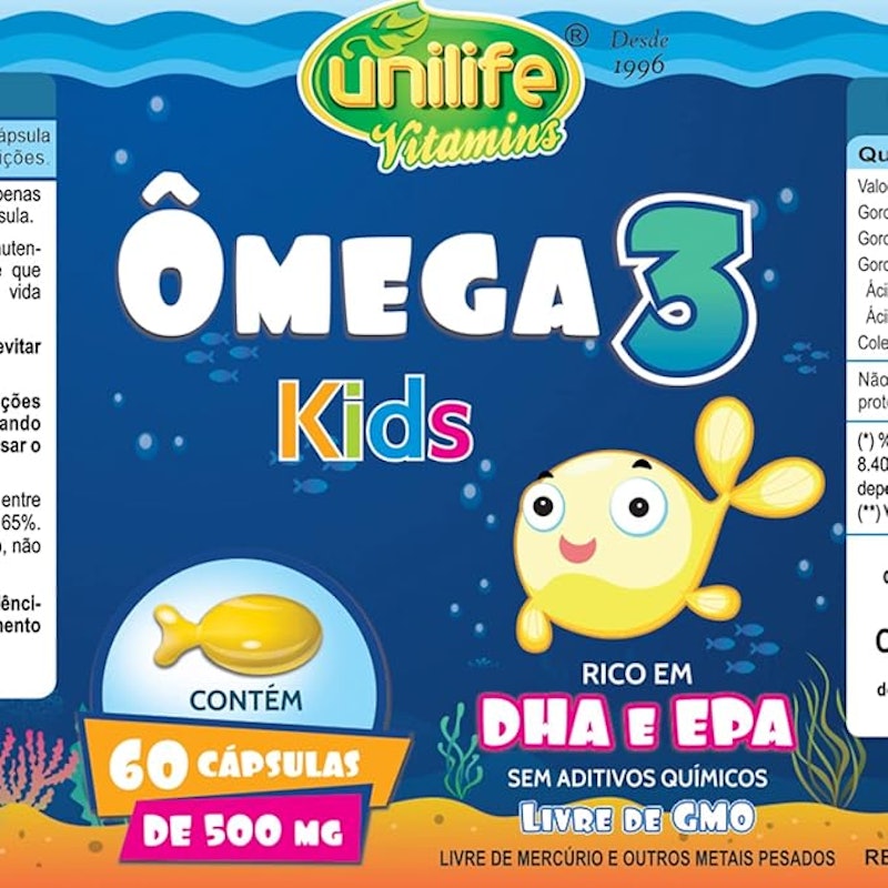 Ômega 3 Kids em Cápsulas 500 mg 4