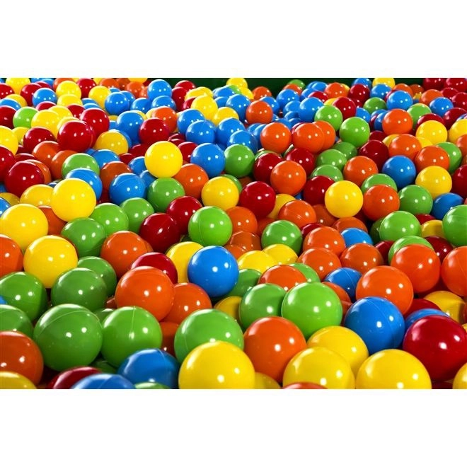 Piscina de Bolinhas Grande com Tobogã 4