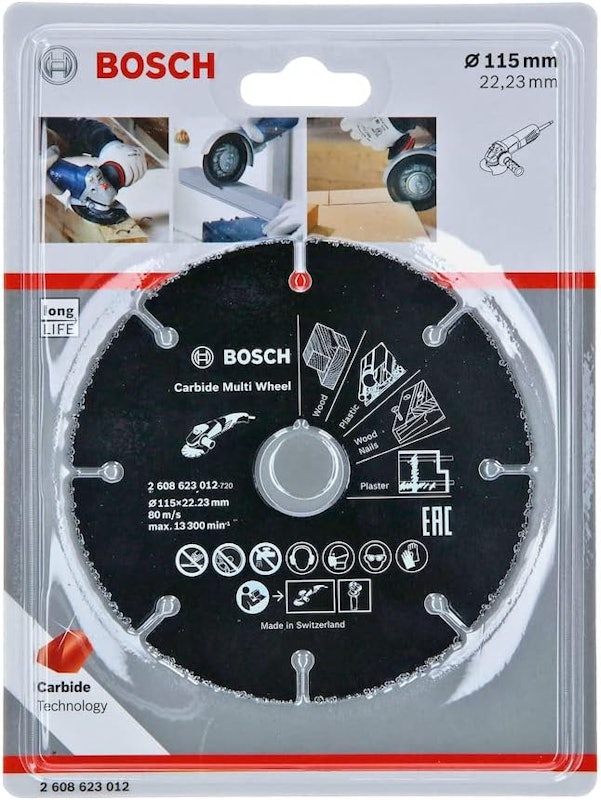 Disco de Corte Multimaterial para Esmerilhadeira Bosch 2
