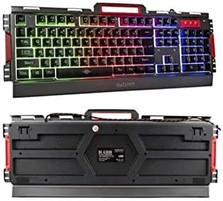 Kit Gamer Profissional Teclado e Mouse Exbom 2
