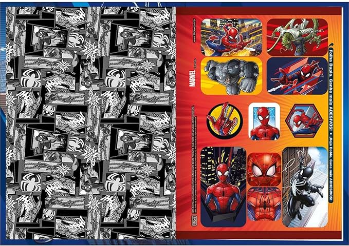 Cadernos Brochura Tilibra Spider-Man - Pacote com 5 5