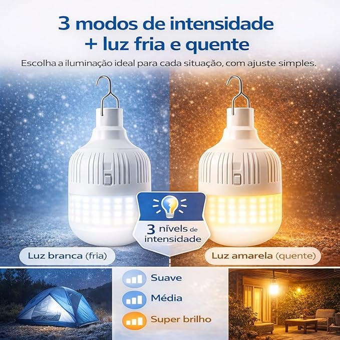 Sistema de Luz Solar Portátil 3