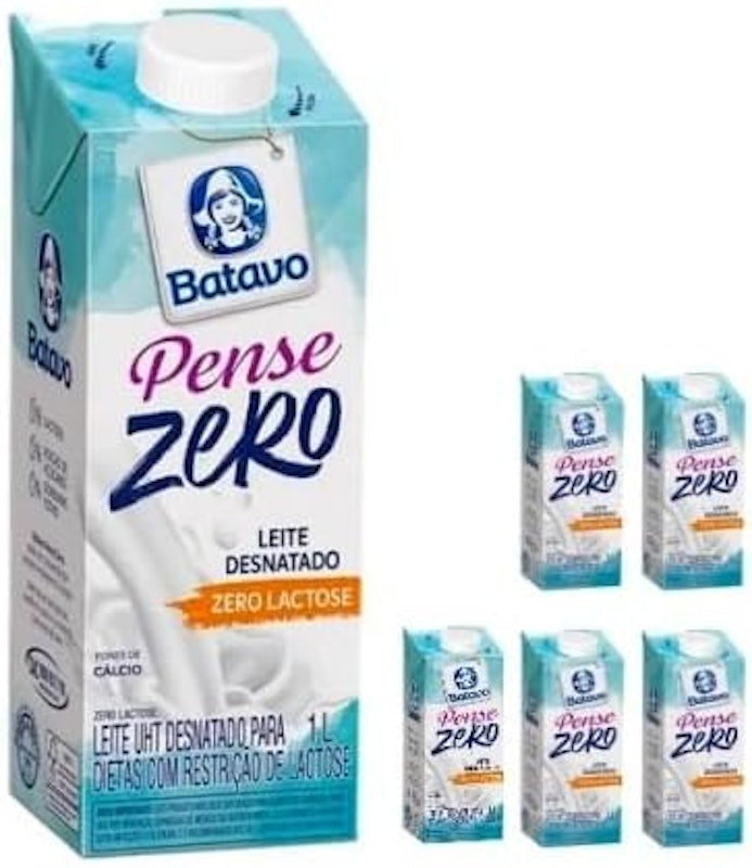Leite Desnatado Pense Zero 1