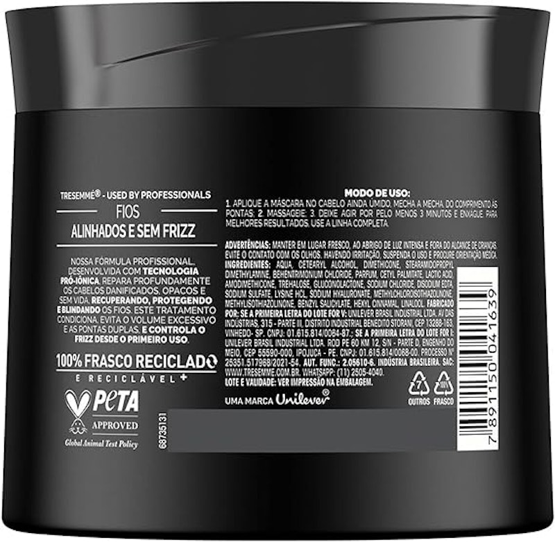 Máscara de Tratamento Blindagem Antifrizz TRESemmé 2