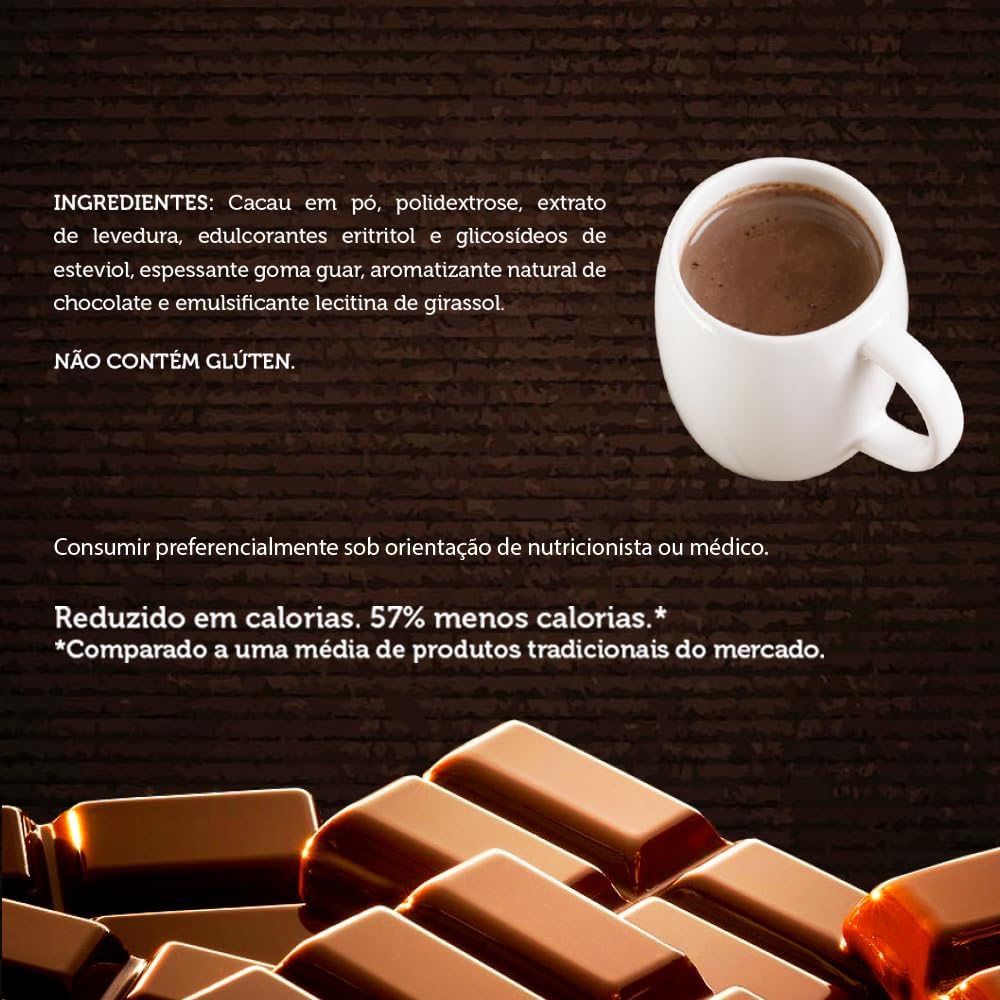 Achocolatado Diet Baixo Açúcar 3