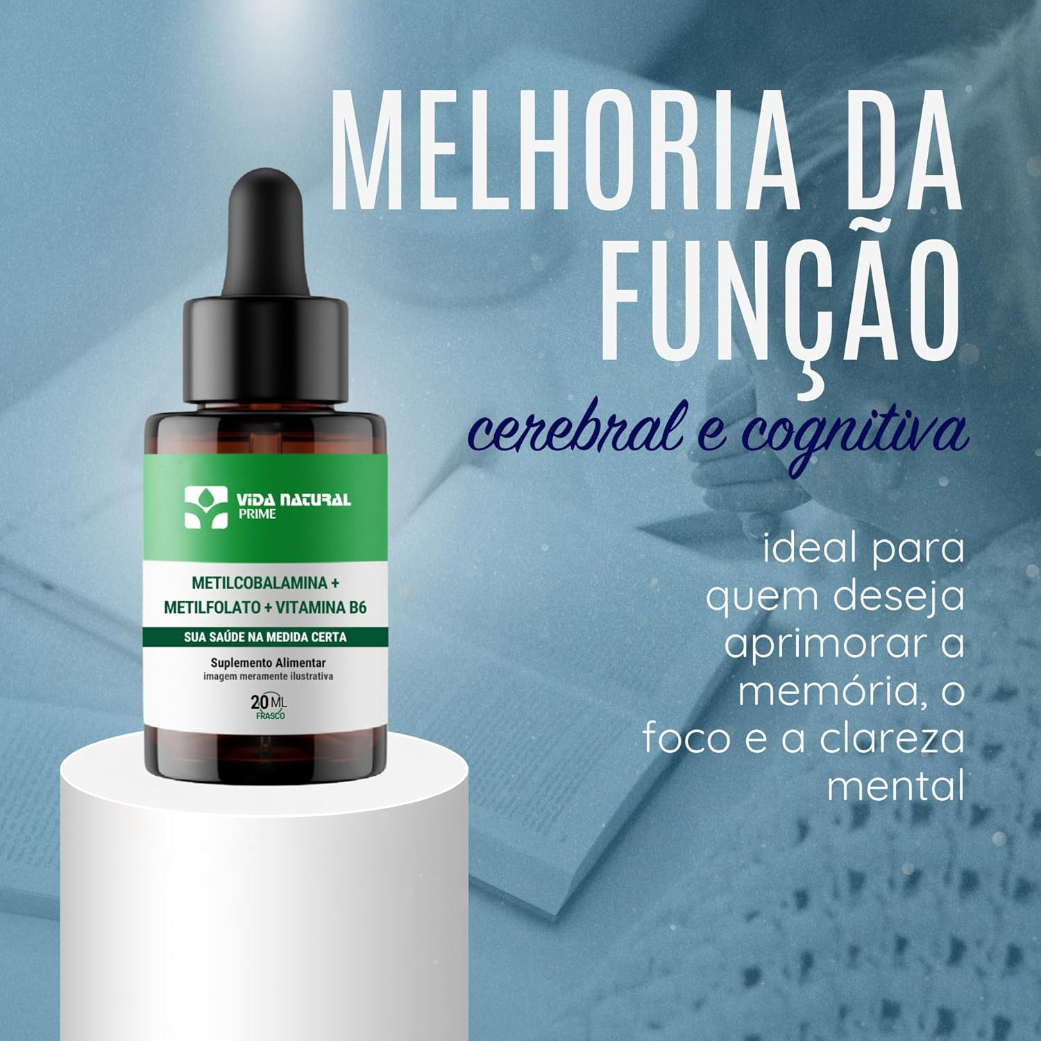 Metilcobalamina 1 mg + Metilfolato 1 mg + Vit B6 15 mg 3
