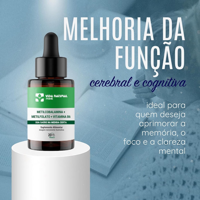 Metilcobalamina 1 mg + Metilfolato 1 mg + Vit B6 15 mg 3