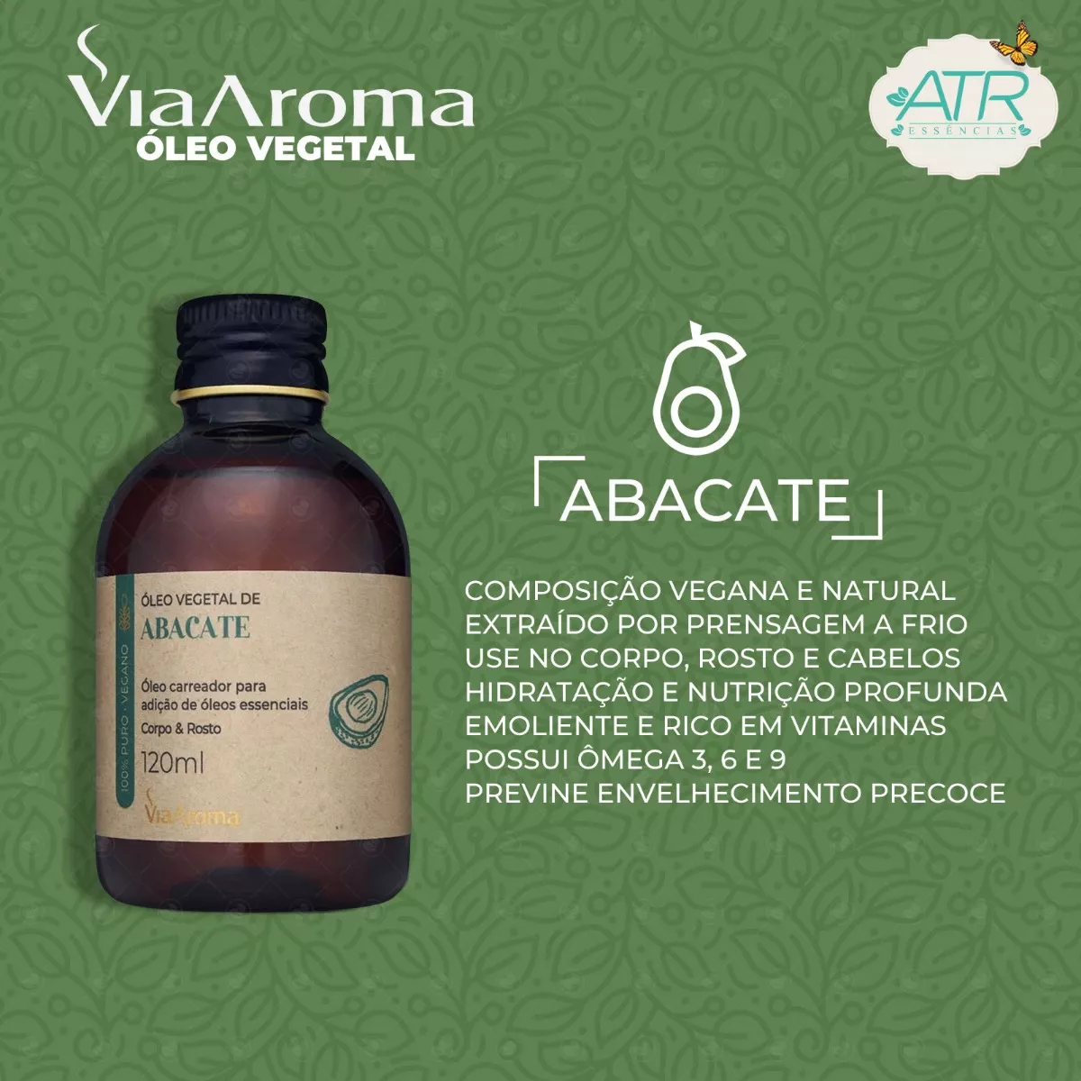 Óleo Vegetal Abacate 3