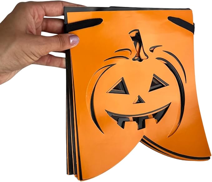 Faixa Decoração Halloween Abóboras 3