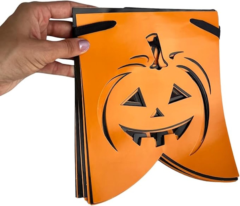 Faixa Decoração Halloween Abóboras 3