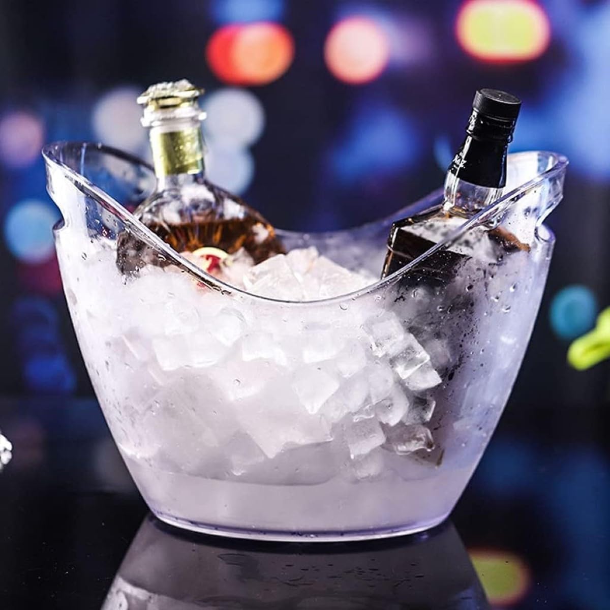 Balde de Gelo Acrílico Cristal Champanheira 5