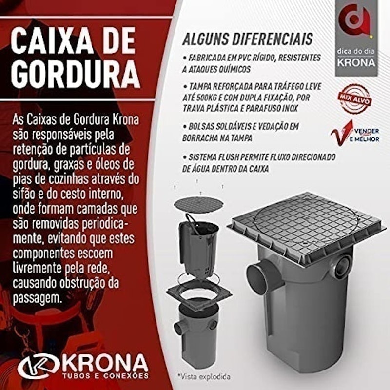 Caixa de Gordura Krona 3