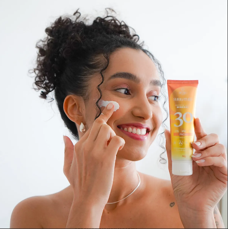 BioBio Protetor Solar Facial Físico e Natural FPS30 5
