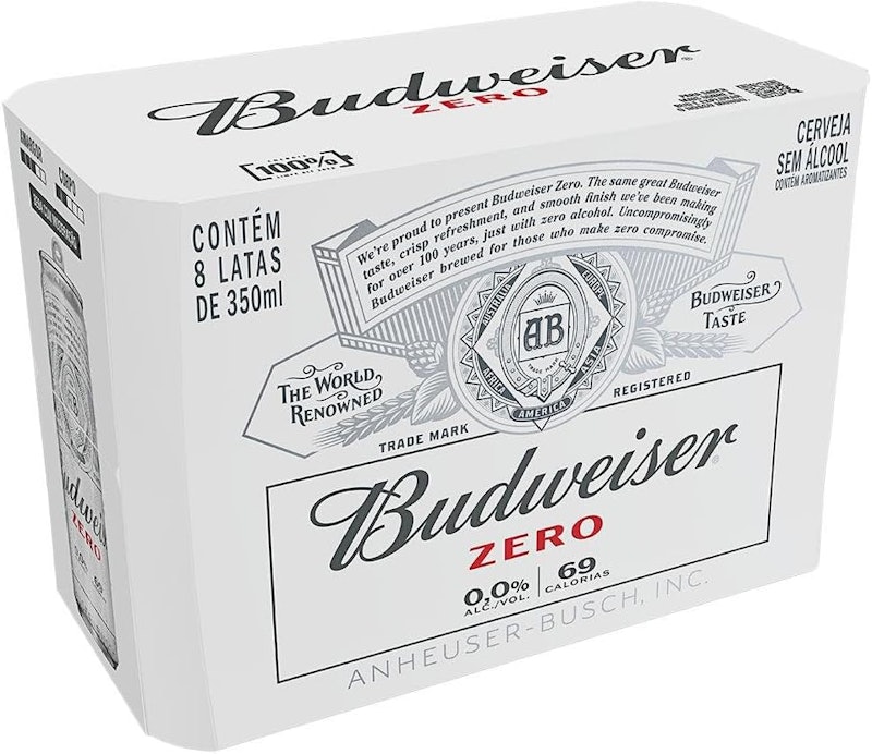 Pack Cerveja Budweiser Zero 1