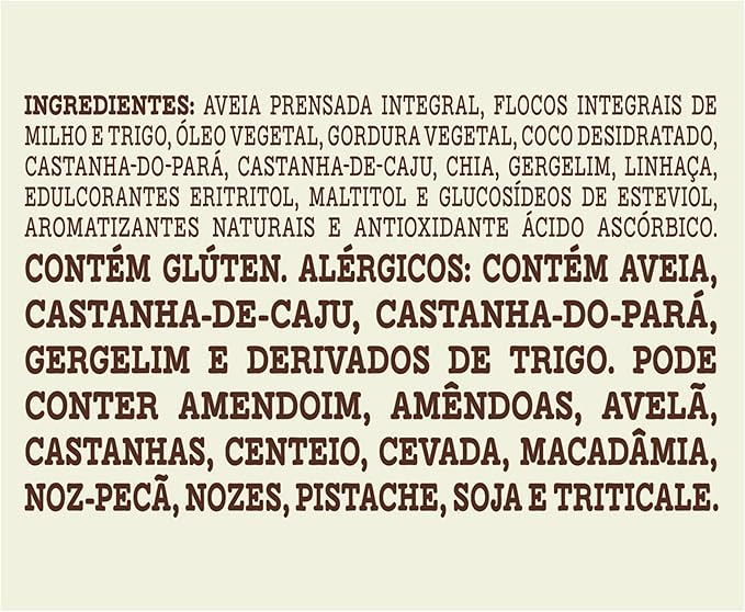 Granola Tradicional Zero Açúcares 3