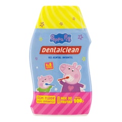 Gel Sem Flúor Dentalclean Peppa Pig