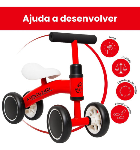 Bicicleta‎‎ Andador‎‎ Tico-Tico‎‎ de‎‎ Equilíbrio‎‎ 2