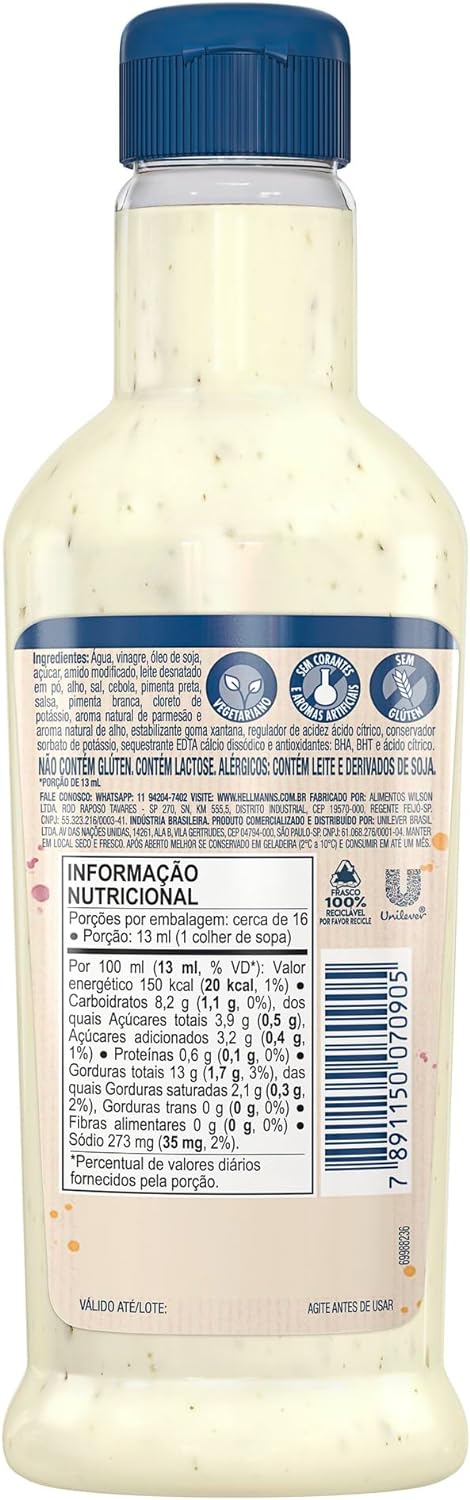 Molho para Salada Hellmann's Caesar 2