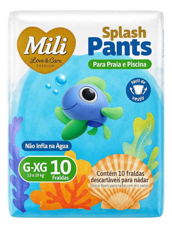 Fralda Infantil Splash Pants 2