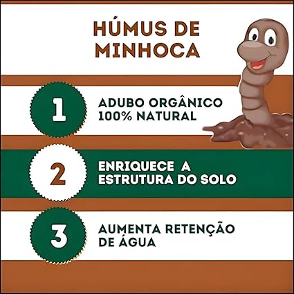 Humus de Minhoca 2 kg 2