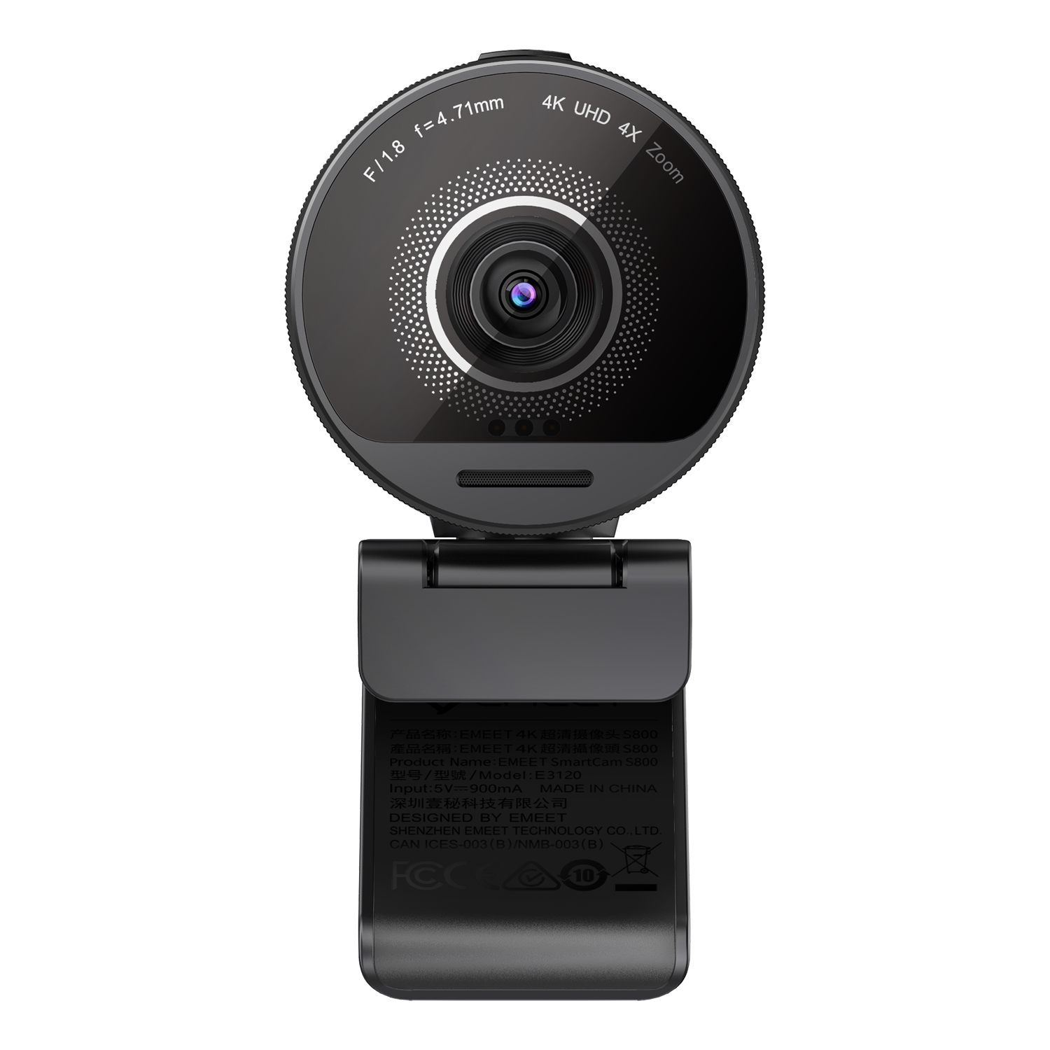 Top 5 Melhores Webcams da EMEET em 2026 (C60E 4K, S800, S600, S600L e PIXY) 3