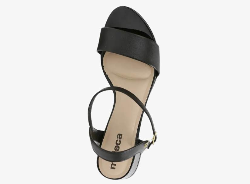 Sandalia Feminina Salto Bloco Tira Napa 4