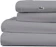 LACOSTE Conjunto de Lençóis Sólidos 100% Algodão 1