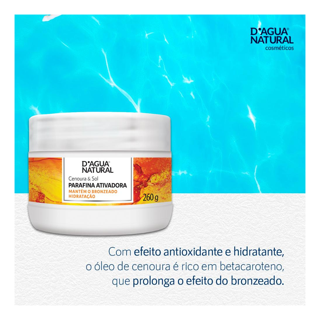Parafina Ativadora Cenoura e Sol 2