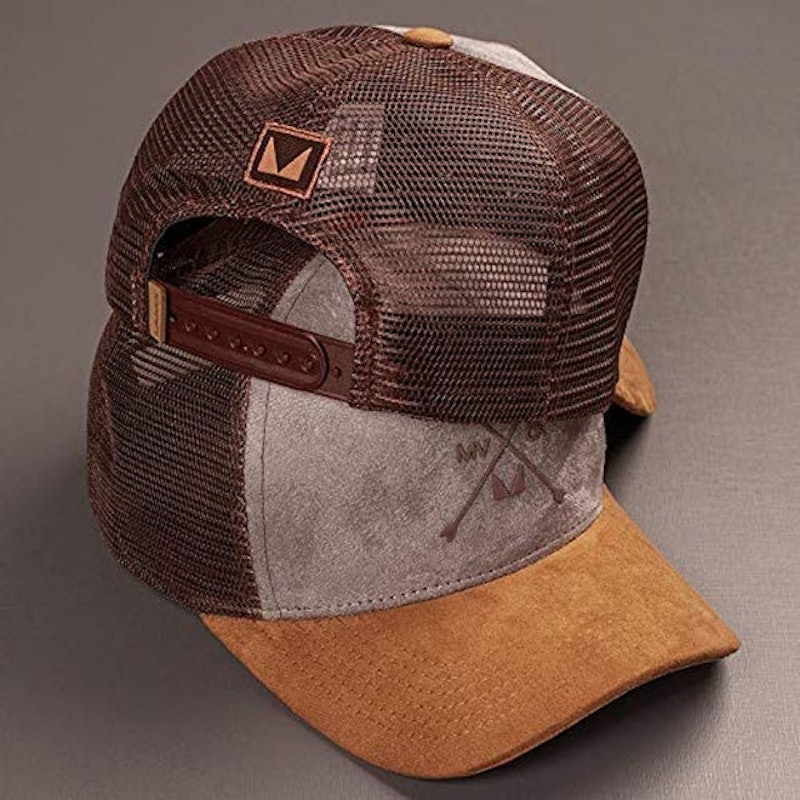 Boné Trucker Aba Curva MVCK Caramelo 5