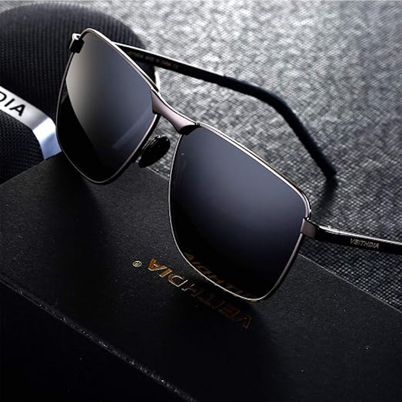 Óculos de Sol Vintage Masculino Polarizado com Lente UV400 5