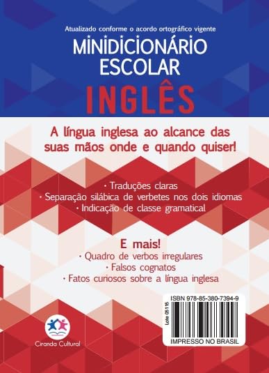 Minidicionário Escolar Inglês 2
