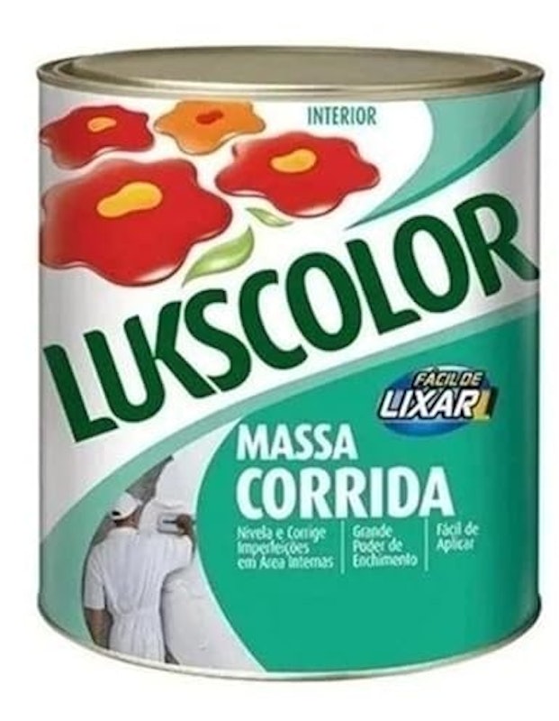 Massa Corrida Lukscolor 900 ml 1