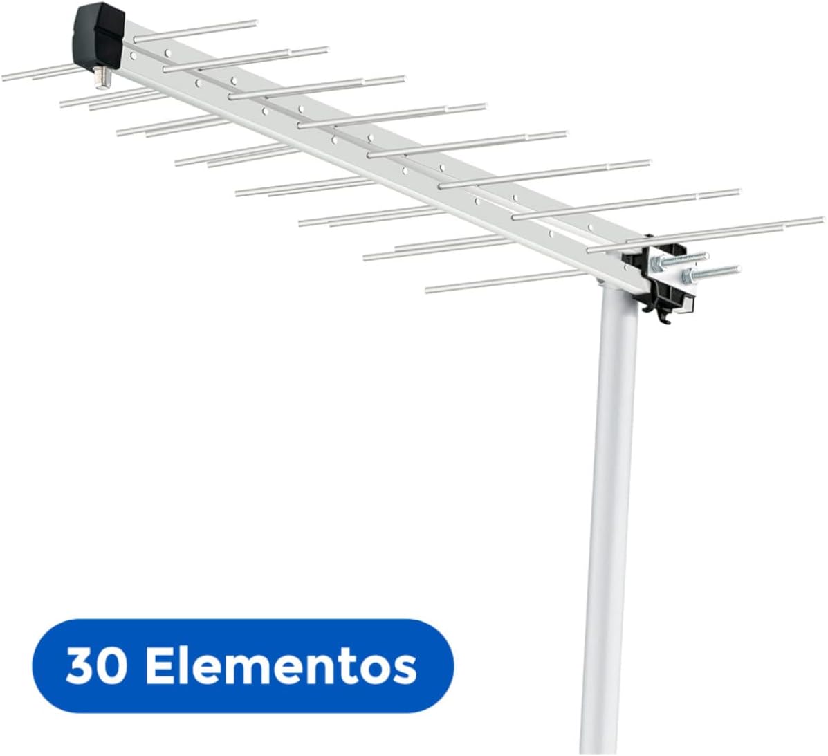 Antena Digital Log Periódica Coletiva com 30 Elementos 2