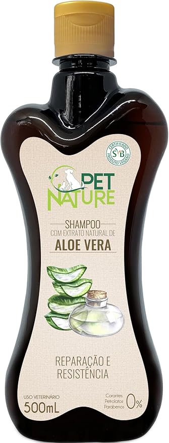 Shampoo com Extrato Natural de Aloe Vera 1