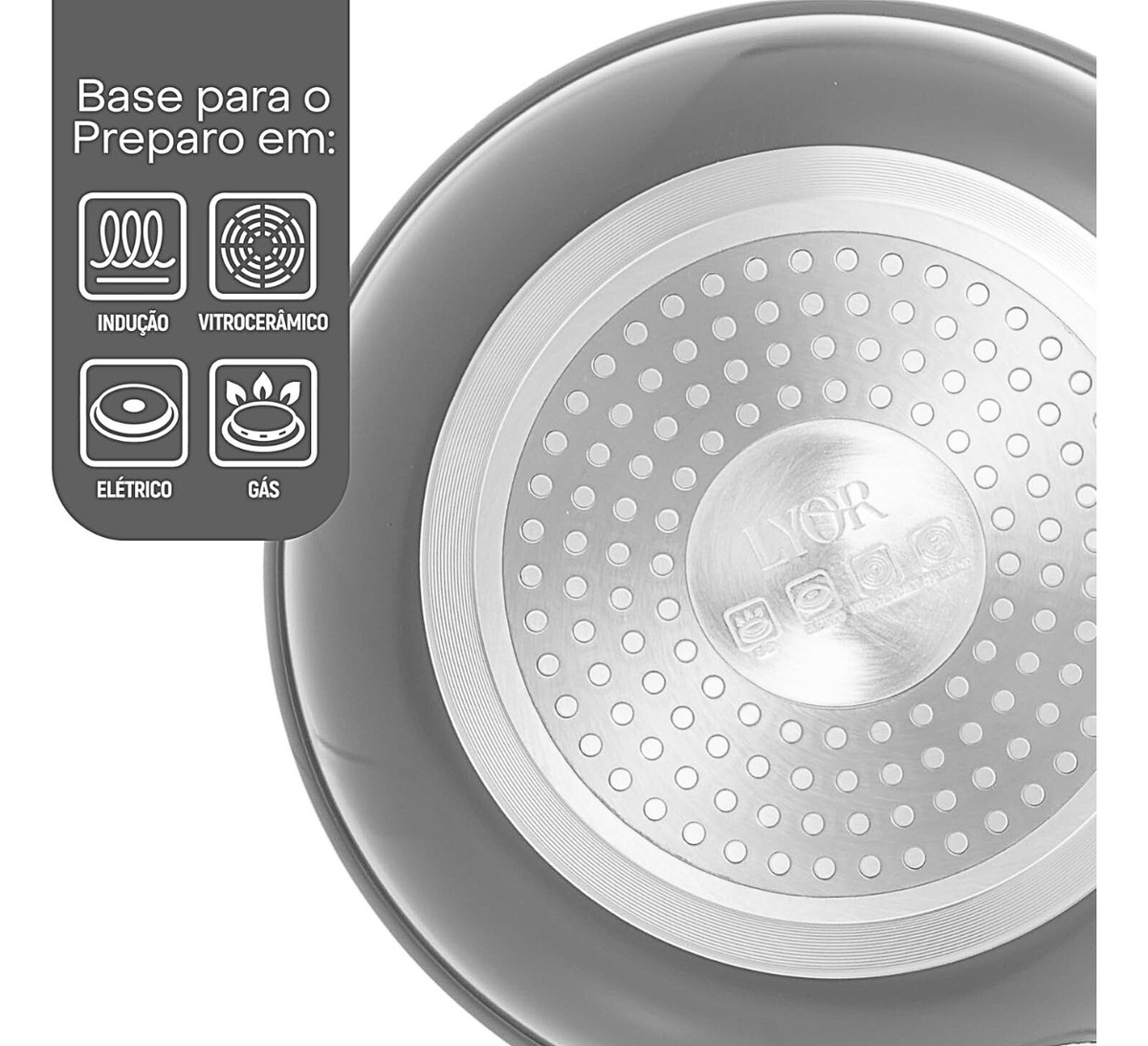 Frigideira de Indução em Alumínio 2