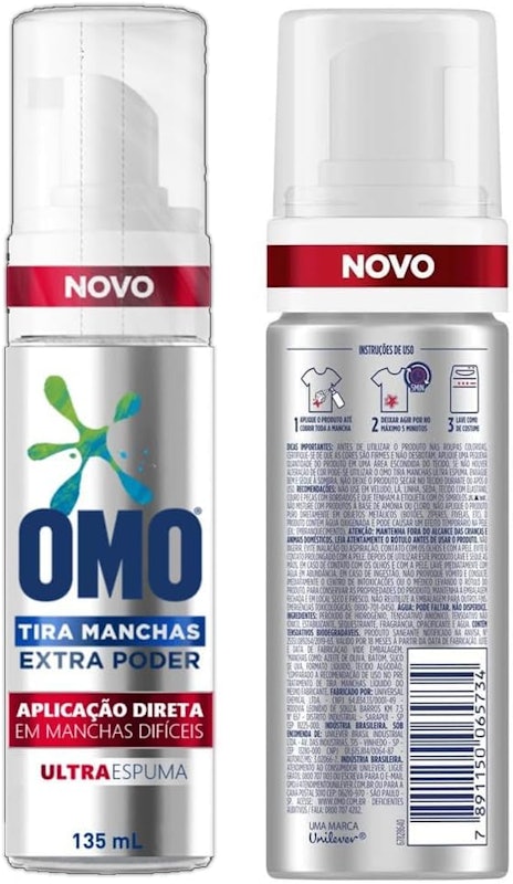 Tira Manchas Omo Extra Poder Ultra Espuma 3