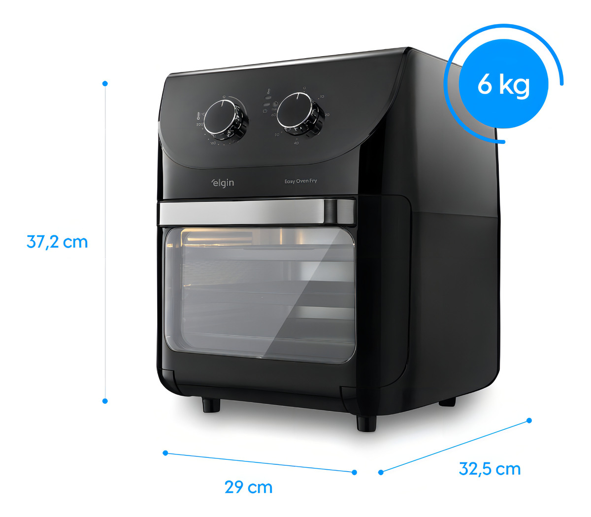 Fritadeira Air Fryer 12 L Easy Oven Fry 3