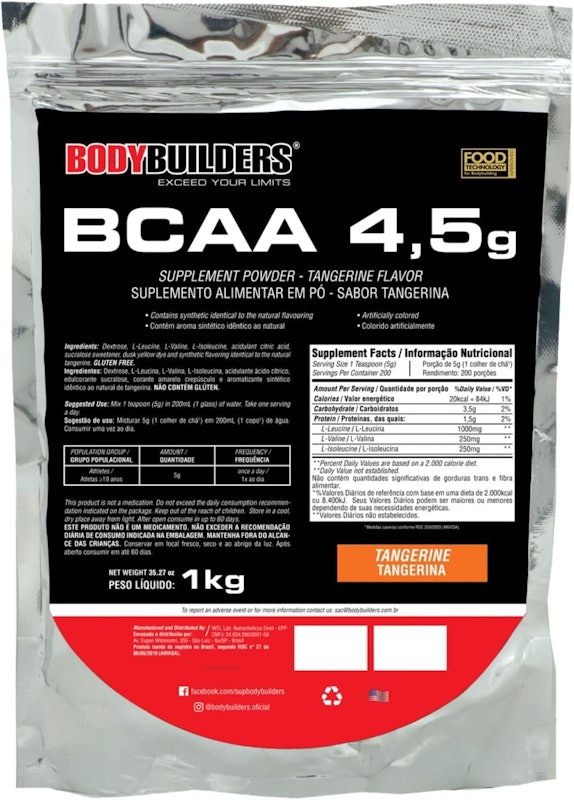 BCAA 4,5 g Bodybuilders 1